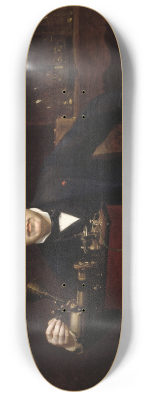 Abraham Archibald Anderson - Thomas Alva Edison 8.25 inch art skate deck