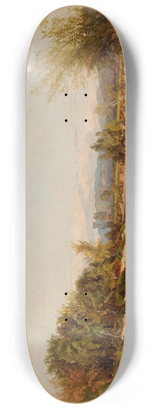 Aaron Draper Shattuck - Androscoggin River, New Hampshire 8.25 inch art skate deck