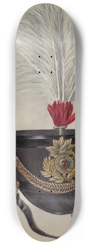 Aaron Fastovsky - Field Officers Hat 8.25 inch art skate deck