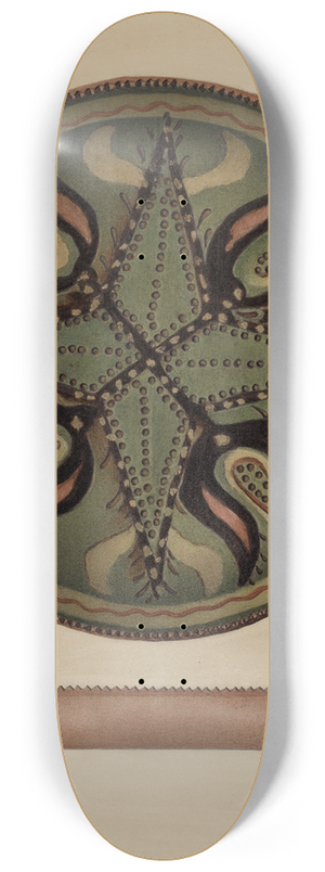 Aaron Fastovsky - Pa. German Dish 8.25 inch art skate deck