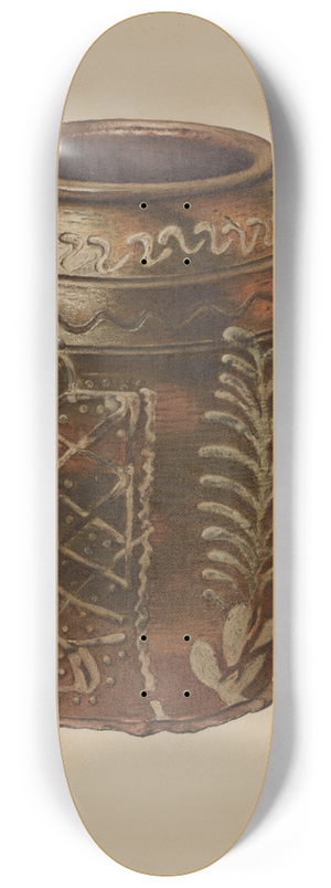 Aaron Fastovsky - Pa. German Jar 8.25 inch art skate deck