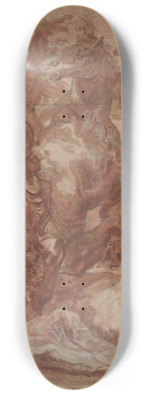 Abraham Bloemaert - Hippolytus 8.25 inch art skate deck