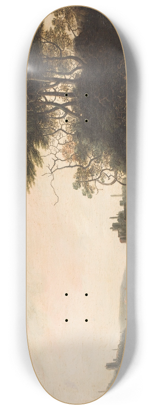 Abraham Bloemaert - Landscape 8.25 inch art skate deck