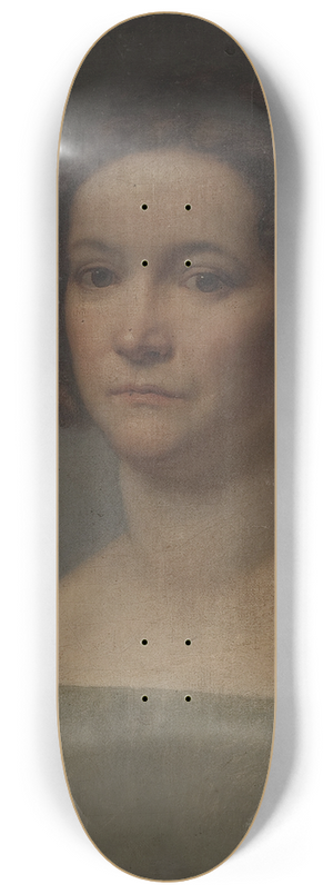 Franciszek Ksawery Lampi - Portrait of Karolina Schultz 8.25 inch art skate deck