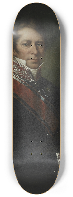 Franciszek Ksawery Lampi - Portrait of Ksawery Potocki 8.25 inch art skate deck