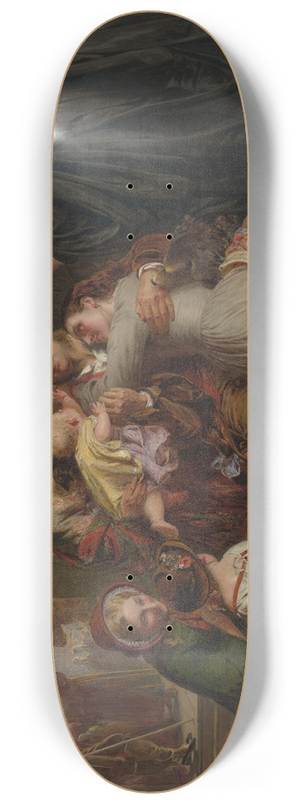 Abraham Solomon - Not Guilty 8.25 inch art skate deck
