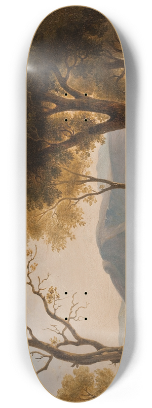 Abraham Teerlink - Italian Landscape 8.25 inch art skate deck