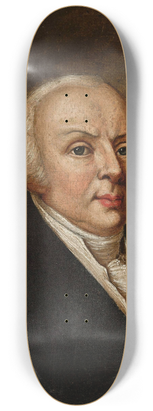 Franciszek Smuglewicz - Portrait of Jdrzej niadecki 8.25 inch art skate deck