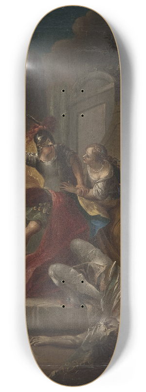 Franciszek Smuglewicz - Scene of the crime 8.25 inch art skate deck Franciszek Smuglewicz - Scene of the crime 8.25 inch art skate deck