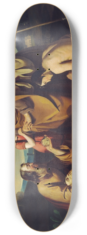 Adam Brenner - Die Beerdigung des heiligen Stephanus 8.25 inch art skate deck