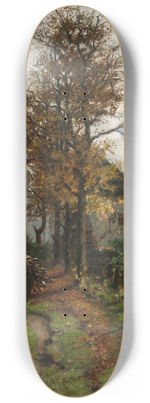 Adam Chmielowski - Abandoned parsonage 8.25 inch art skate deck