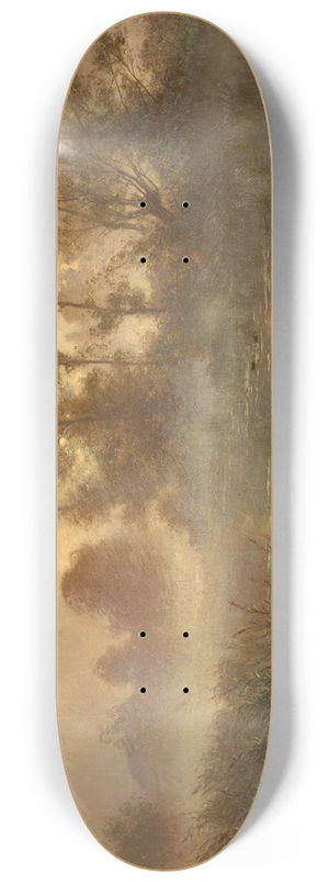 Albert Rigolot - Soleil levant dans la brume 8.25 inch art skate deck