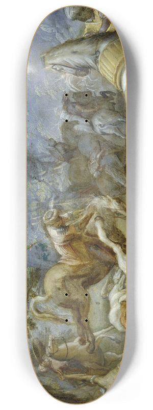 Adam Elsheimer - The Conversion of Saint Paul 8.25 inch art skate deck