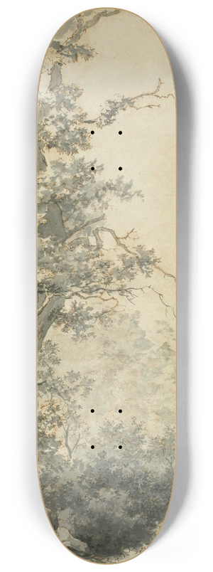 Adam Pynacker - Landschaft mit Baum 8.25 inch art skate deck
