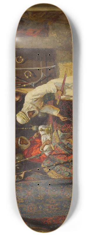 Addison Thomas Millar - Inspecting the Sword 8.25 inch art skate deck