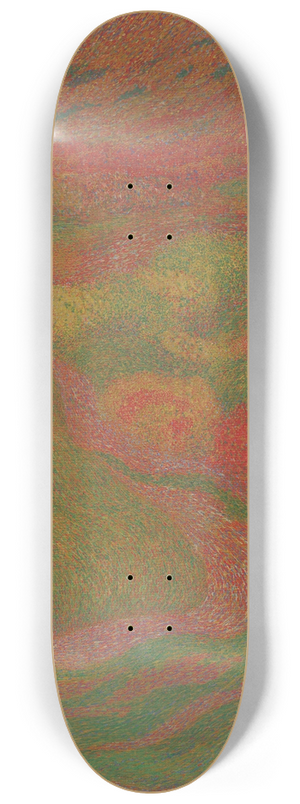 Adolf Boehm - Landschaft 8.25 inch art skate deck
