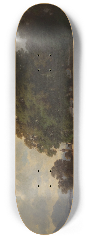 Adolf Heinrich Lier - Untitled 8.25 inch art skate deck