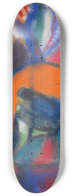 Adolf Hlzel - Komposition 8.25 inch art skate deck