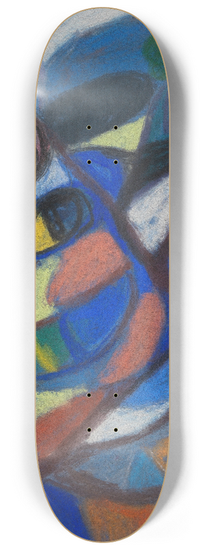 Adolf Hlzel - Komposition 8.25 inch art skate deck