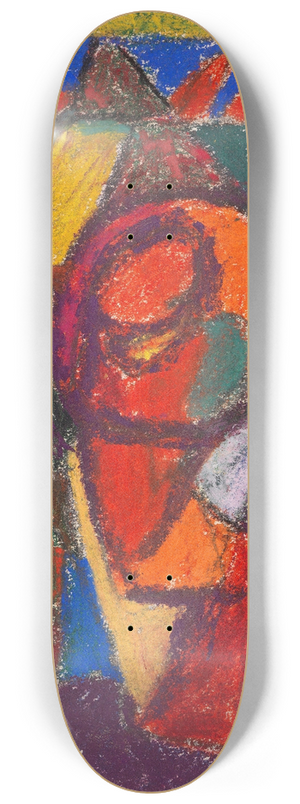 Adolf Hlzel - Ohne Titel 8.25 inch art skate deck