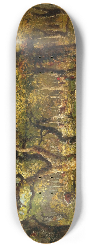 Adolf Kaufmann - In the Forest of Barbizon 8.25 inch art skate deck