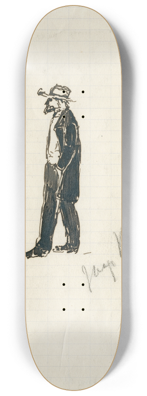 Adolf le Comte - Jaap Klink 8.25 inch art skate deck