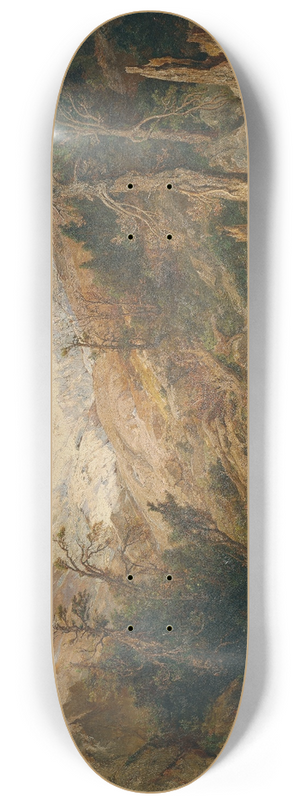 Adolf Obermllner - Rauriser Goldberggletscher 8.25 inch art skate deck