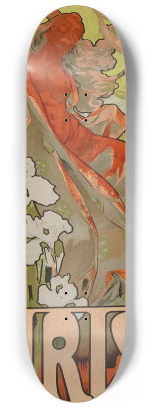 Adolfo Hohenstein - Iris 8.25 inch art skate deck