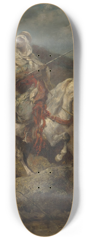 Adolf Schreyer - Mounted arab 8.25 inch art skate deck