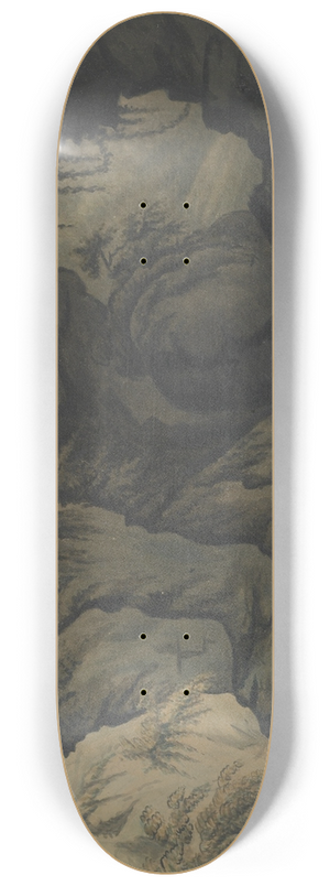 Francois Vivares - The cave 8.25 inch art skate deck