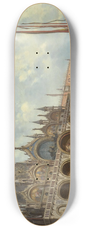 Adolf Sukkert - St Marks Square, Venice 8.25 inch art skate deck
