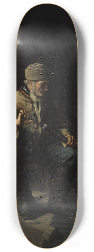 Adolf Von Becker - Before The Chase 8.25 inch art skate deck