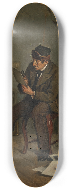 Adolf Von Becker - The Art Expert 8.25 inch art skate deck