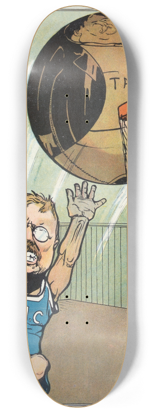 Frank Arthur Nankivell - Goal! 8.25 inch art skate deck