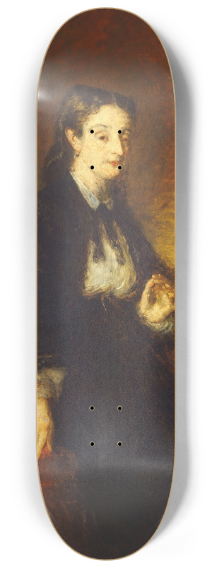Adolphe Monticelli - Madame Cahen 8.25 inch art skate deck