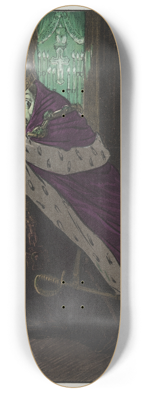 Frank Arthur Nankivell - Let in the light 8.25 inch art skate deck