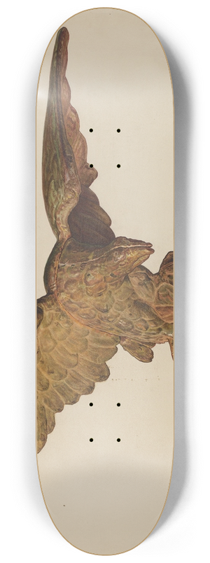 Adolph Opstad - Gatepost Finial 8.25 inch art skate deck
