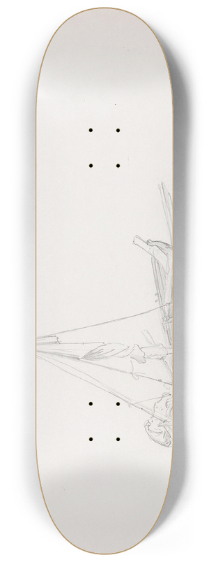 Adolph Tidemand - Bt, Arild 8.25 inch art skate deck