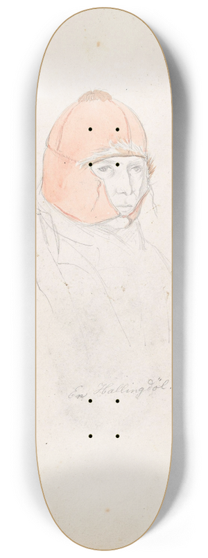 Adolph Tidemand - En hallingdl 8.25 inch art skate deck