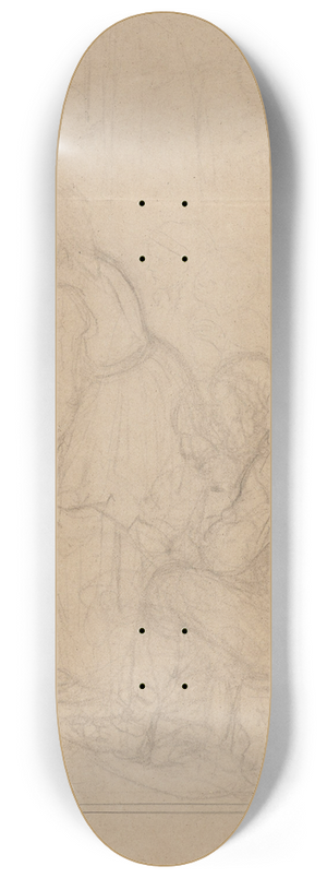 Adolph Tidemand - Figurgruppe 8.25 inch art skate deck