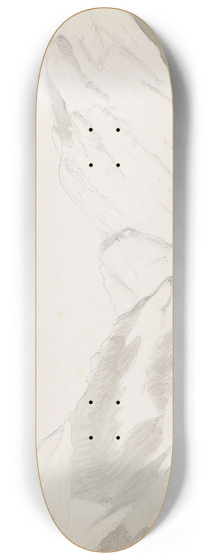 Adolph Tidemand - Fra Lom 8.25 inch art skate deck