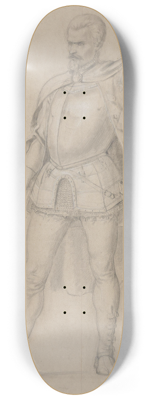 Adolph Tidemand - Gustav Vasa 8.25 inch art skate deck