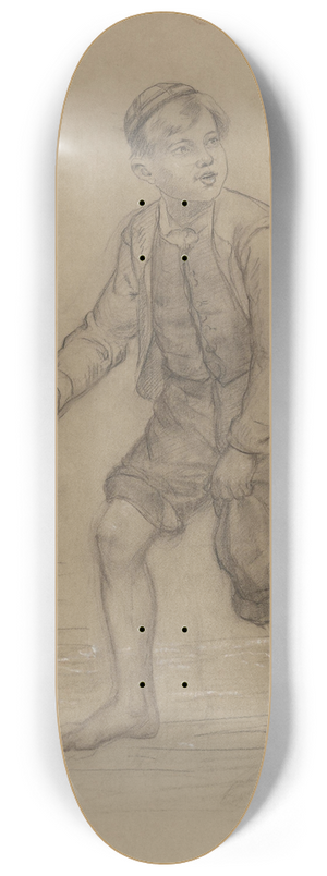 Adolph Tidemand - Gutt som vasser 8.25 inch art skate deck