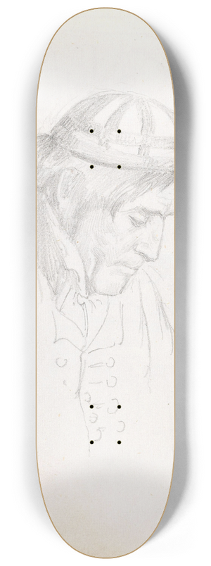 Adolph Tidemand - Halvor Medgaren 8.25 inch art skate deck