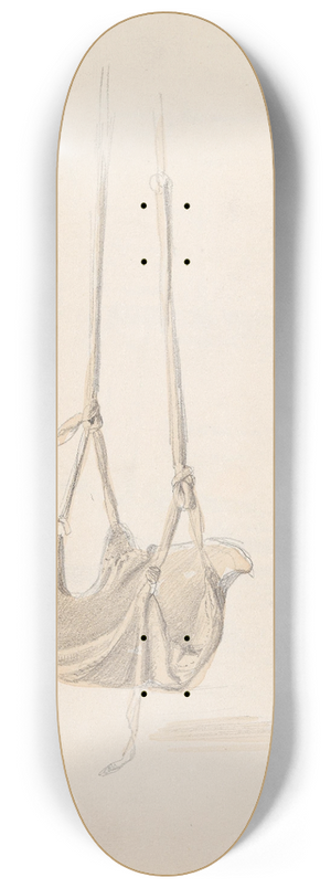 Adolph Tidemand - Hengevugge 8.25 inch art skate deck