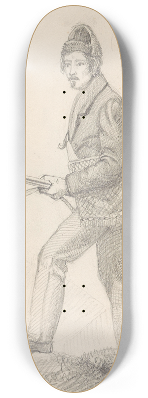 Adolph Tidemand - Jeger 8.25 inch art skate deck