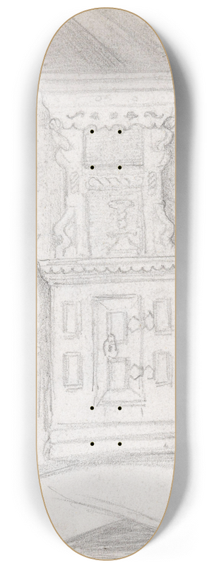 Adolph Tidemand - Krskap, Gulsvik 8.25 inch art skate deck