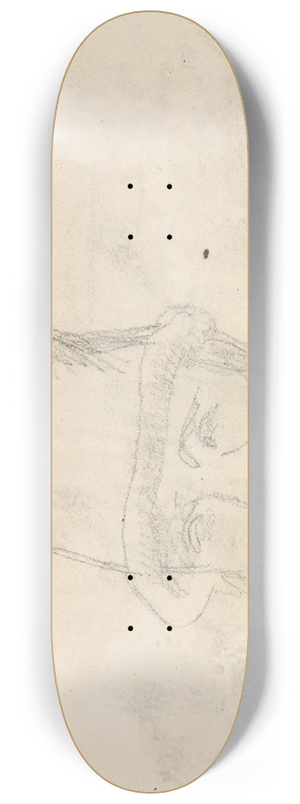 Adolph Tidemand - Mannshode 8.25 inch art skate deck