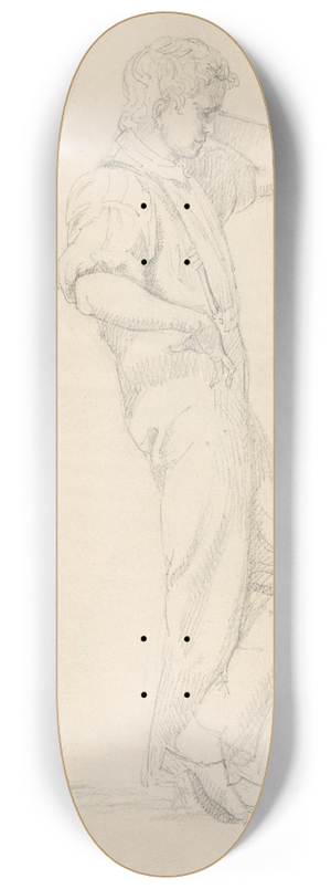 Adolph Tidemand - Ung mann 8.25 inch art skate deck