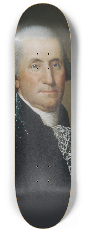 Adolph Ulrich Wertmuller - George Washington 8.25 inch art skate deck